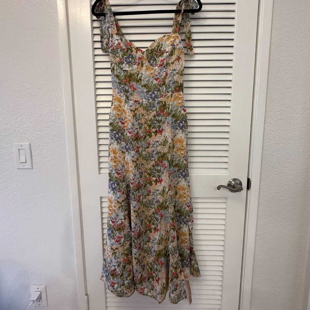 Reformation Nadira Dress in Countryside - Picture 12 of 16
